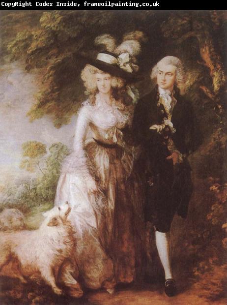 Thomas Gainsborough Mr and Mrs William Hallett